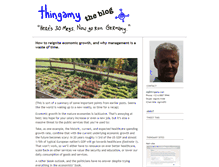 Tablet Screenshot of blog.thingamy.com